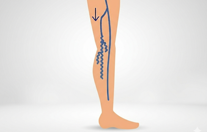 心臓血管外科にて下肢静脈瘤の治療を行っています